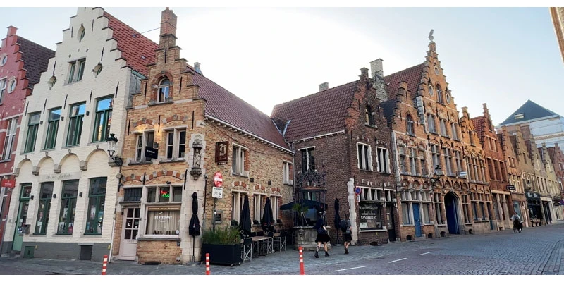 Bruges canal view