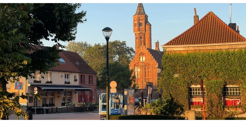 Bruges ramparts park