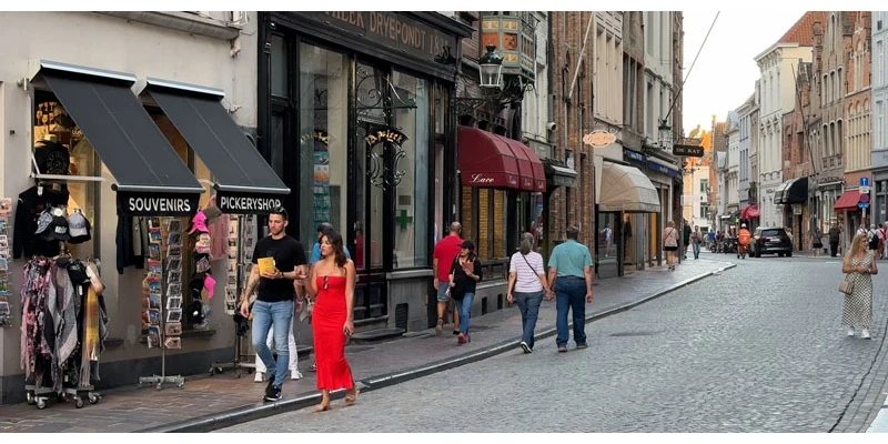 Bruges walking route