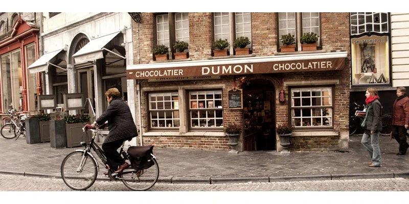 Bruges street scene