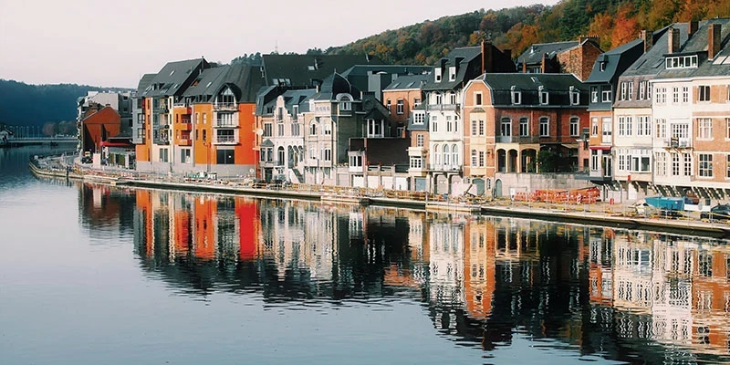 Dinant cityscape