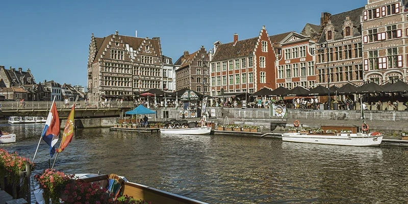 Ghent is one of the most beautiful cities in Belgium!