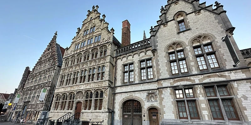 This is Ghent at its best, always busy with locals