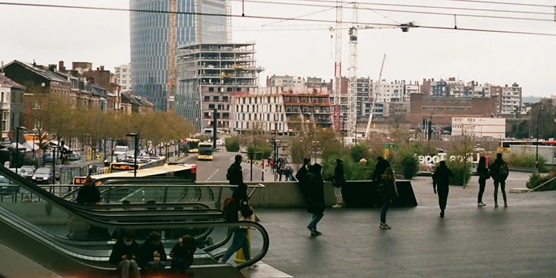 Liege cityscape