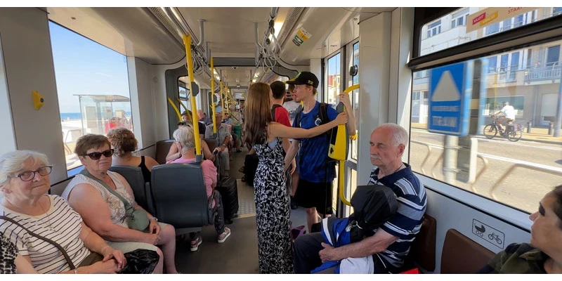 Coastal tram