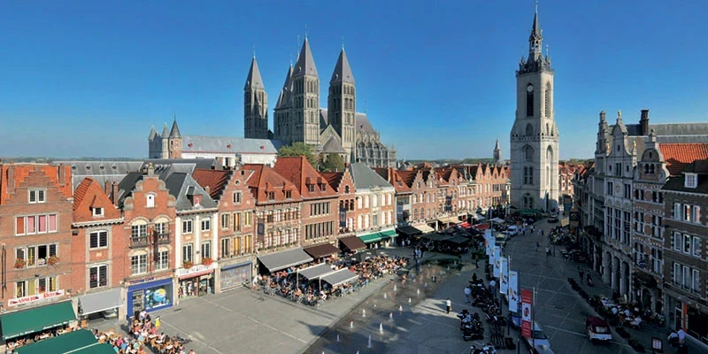 Tournai cityscape