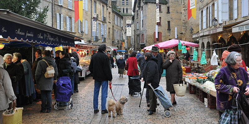 Sarlat magical medieval town in the Dordogne France