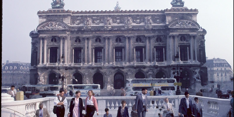 The Opéra Garnier and its square, Paris