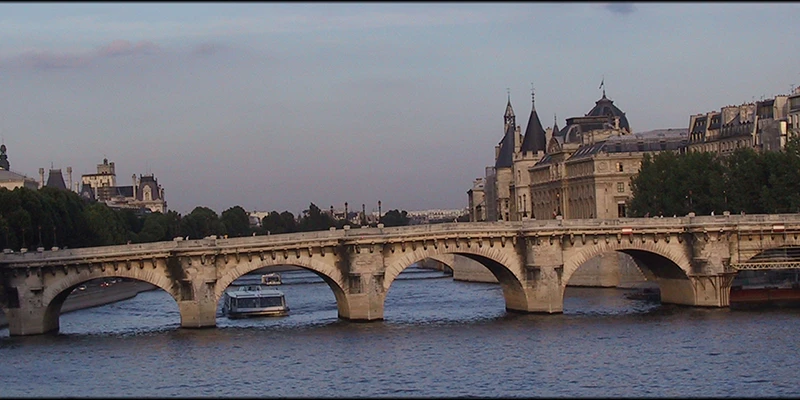 The Pont Neuf, the oldest bridge in Paris