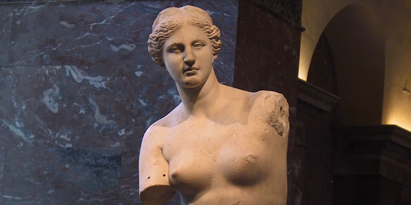 The Venus de Milo at the Louvre, Paris