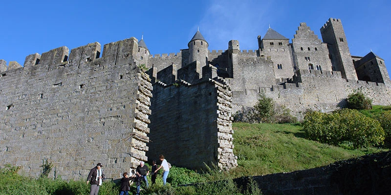 Walls carcassonne 2018 barbican to river9 06 copy
