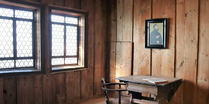 Luther's study in the Wartburg