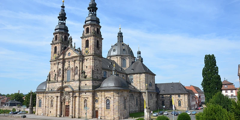 Fulda Cathedral baroque facade