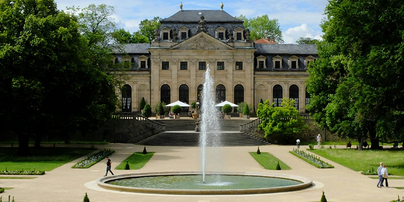 Stadtschloss palace and its gardens