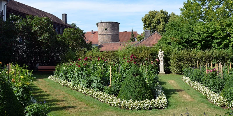 Schlossgarten formal gardens with orangery
