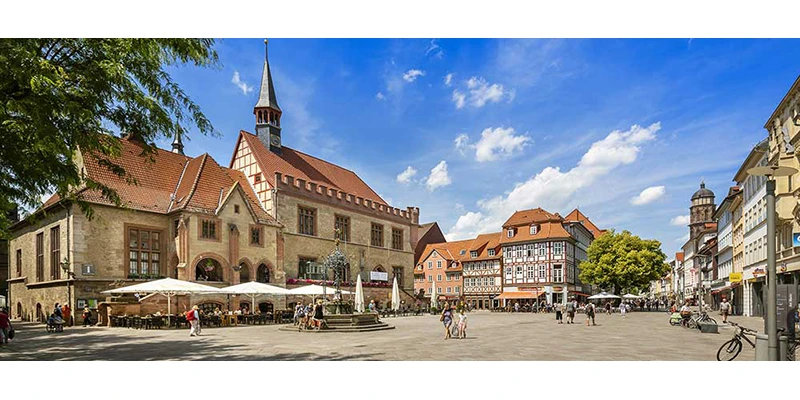 Gottingenaltes rathaus marktplatz ti