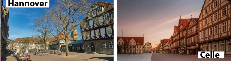 Hannover and Celle