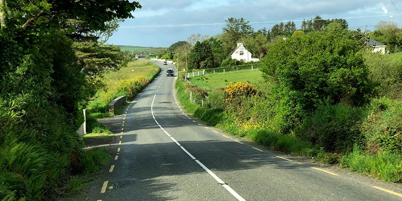 Scenic lookout along the Slea Head drive