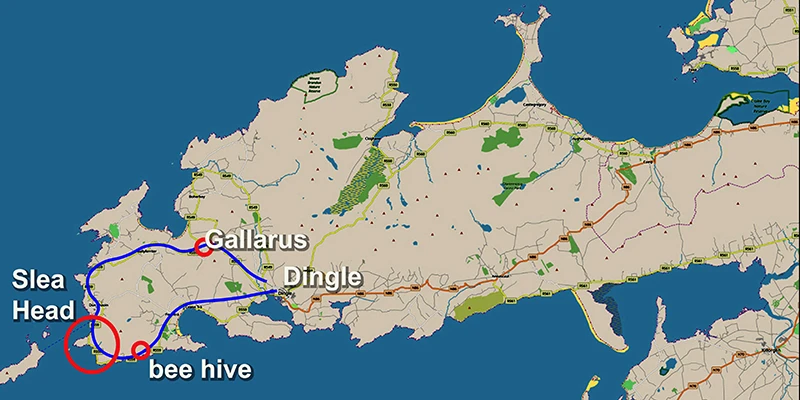 View of Dingle town