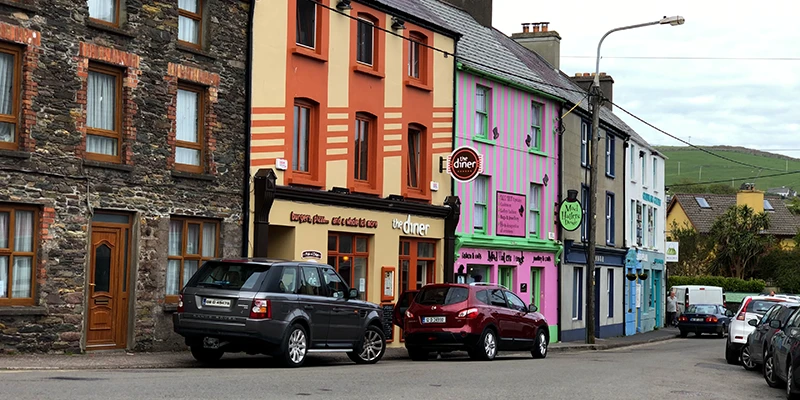 Looking down Green Street in Dingle