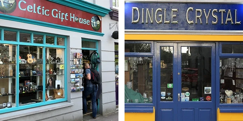 Michael O'Hare of the Celtic Gift House in Dingle