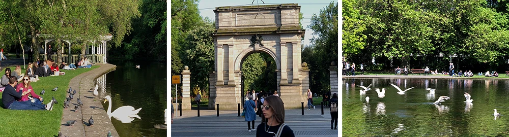 arch to St. Stephens Green