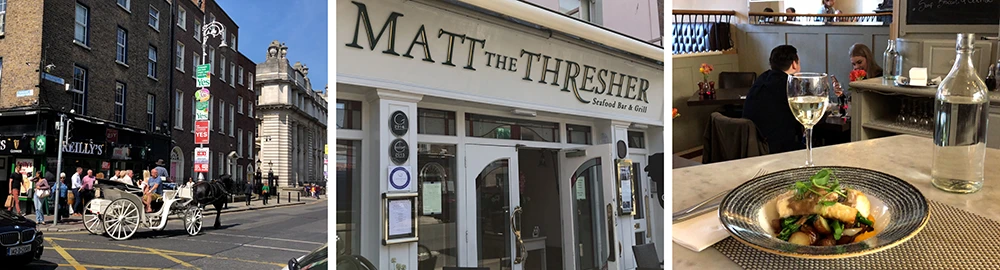 Matt the Thresher restaurant on Pembroke Street
