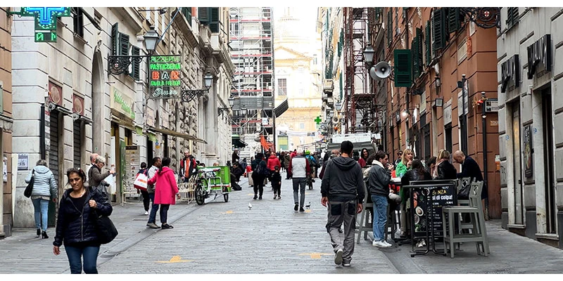 Genoa alleyways