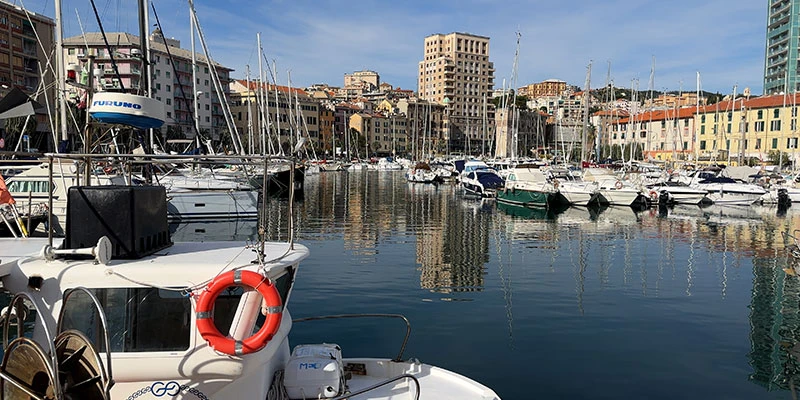 Savona reconstructed area