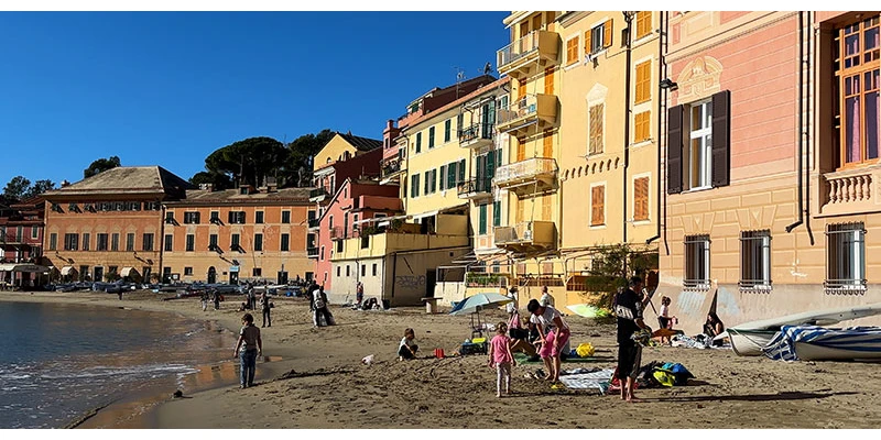 Sestri Levante pedestrian lane