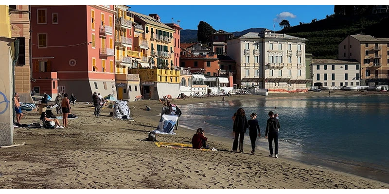 Sestri Levante beach