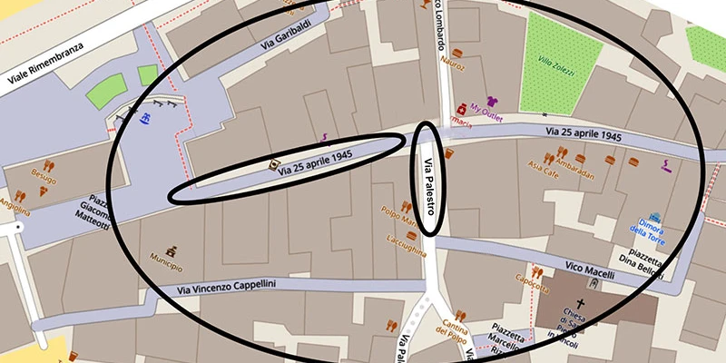 Lane map