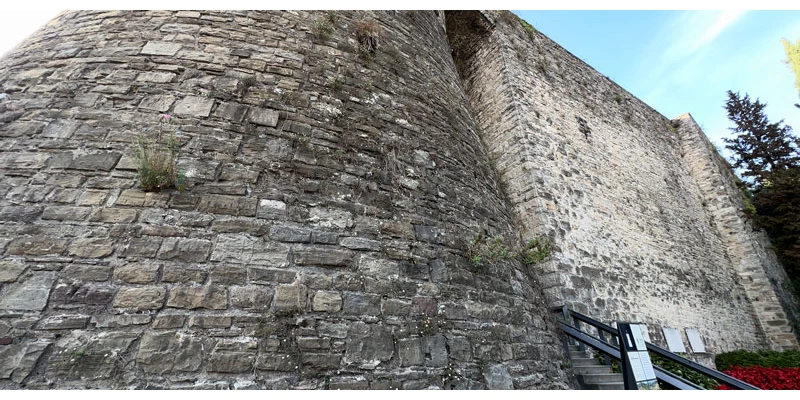 La Rocca fortress in Bergamo