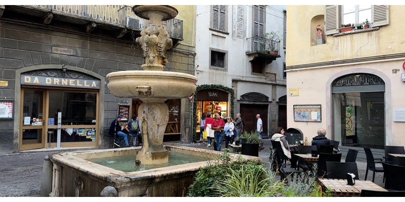 Bergamo historic center