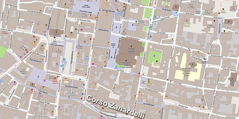 Brescia piazzas