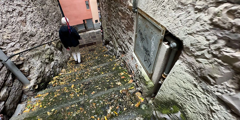 Varenna stone buildings
