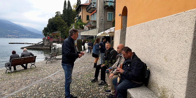 Varenna promenade