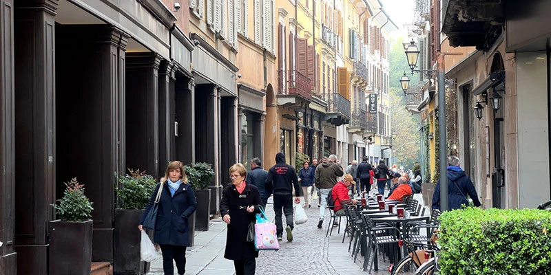 Cremona pedestrian zone
