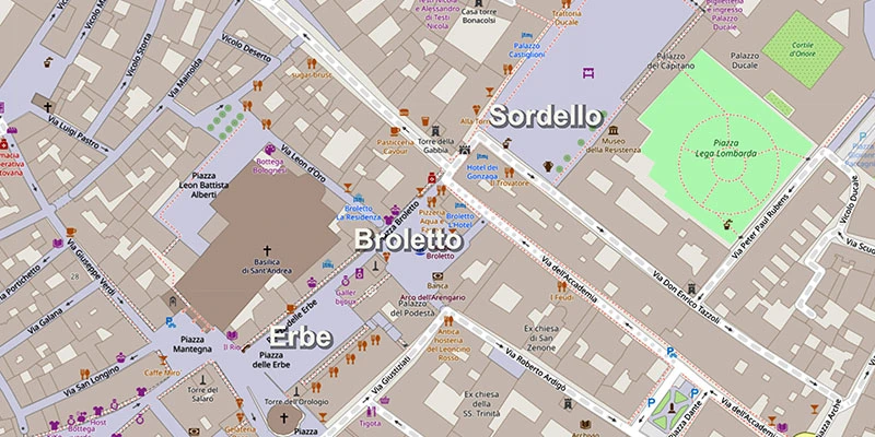 Mantua map