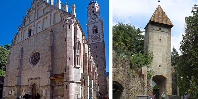 Merano city gates