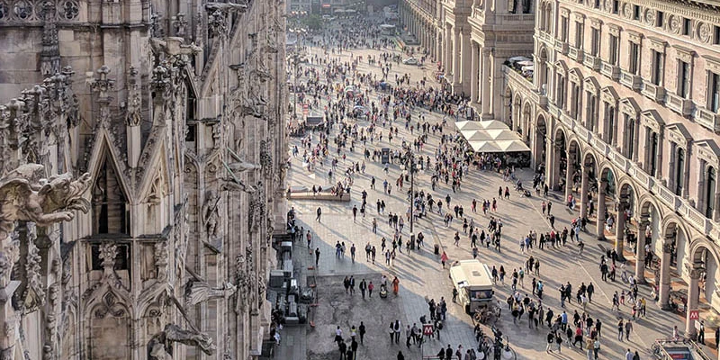 Milan Duomo detail