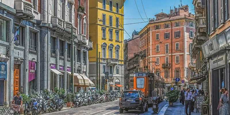 Milan shopping
