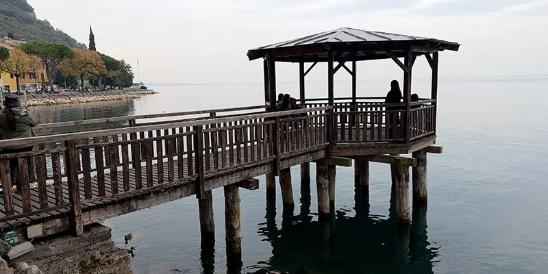 Garda waterfront gazebo