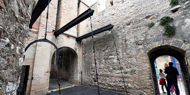 Fortified entrance
