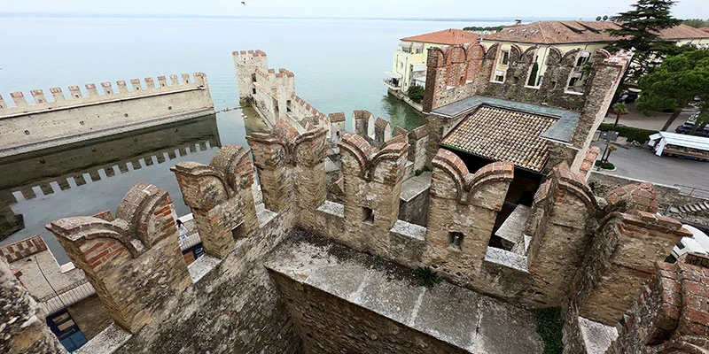 Castle tower view