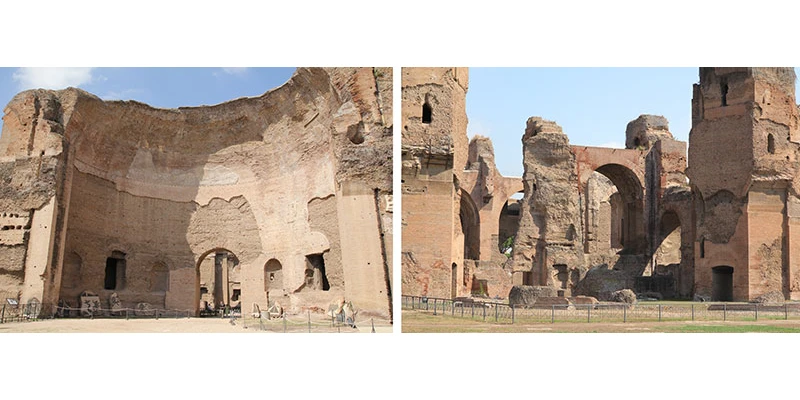 Baths of Caracalla walls