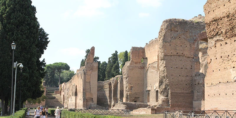 Baths of Caracalla panorama