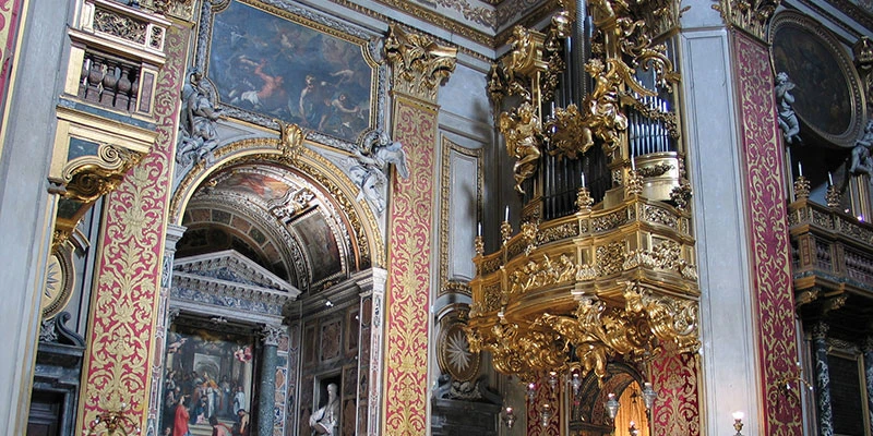 Chiesa Nuova ceiling