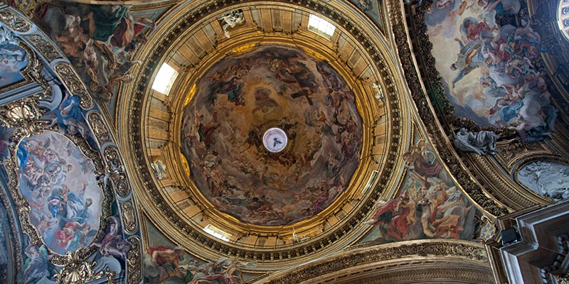 Il Gesu dome