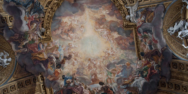 Il Gesu nave vault